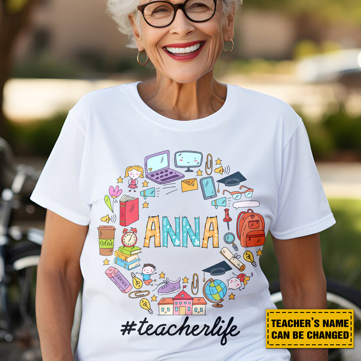 Teesdily | Custom Teacher Life Shirt, Teacher Motivational T-shirt, Back To School Sweatshirt Hoodie Mug, First Day Of School Tee, Gift For Teacher