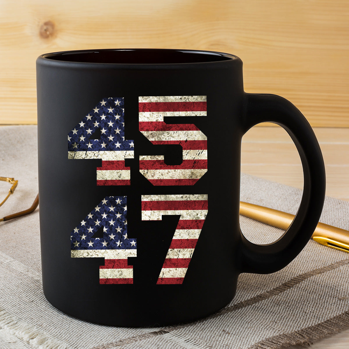 Teesdily | 45 47 Shirt, 45 47 Vintage American Flag Patriot T-shirt, Take America Back Sweatshirt Hoodie Mug, Patriotic Tee, Gift For Men Women