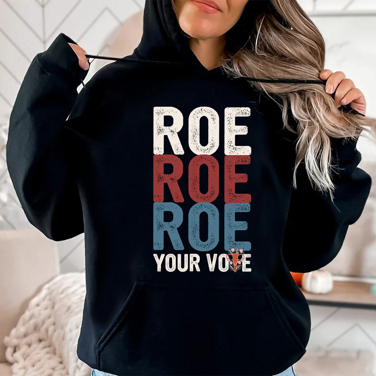 Teesdily | Roe Roe Roe Shirt, Protest Equality Sweatshirt Hoodie Mug, Human Rights Tee, Women Rights T-shirt, Feminist Shirt, Empowered Woman Gift