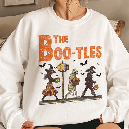 Teesdily | The Boo-tles Scabby Road Halloween Shirt, Boo Boo Spooky Season Sweatshirt, Stay Spooky Hoodie Mug, Halloween Gifts