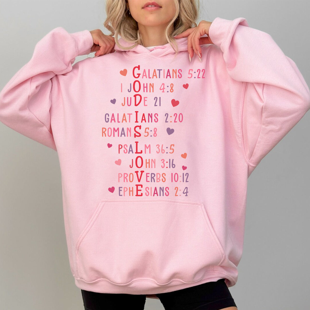 Teesdily | God Valentine Day Shirt, God Is Love Sweatshirt Hoodie Mug, Valentines Short Sleeve Top For Christian Girlfriend, Valentine Day Gifts