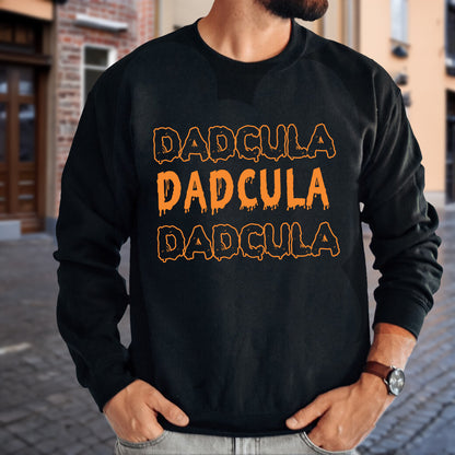 Teesdily | Dad Mom Halloween Shirt, Momster Dadcula Tee Sweatshirt Hoodie Mug, Momster Halloween Costume, Halloween Lovers Gifts, Mom Dad Gifts