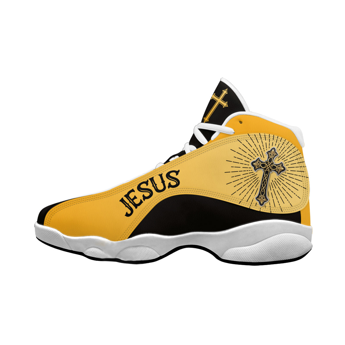 Teesdily | Customized Jesus Portrait Colorful Running Shoes Walk By Faith Jesus Sport Shoes Personalized Gift For God Believer Christian