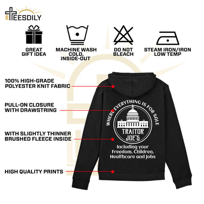 Teesdily | Freedom For Sale, Healthcare, Jobs, Children's Rights T-shirt, Where Everything Is For Sale Shirt Sweatshirt Hoodie Mug, Trending Shirt