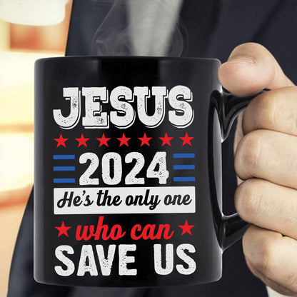 Teesdily | Jesus American Shirt, Jesus Who Can Save Us Tee Sweatshirt Hoodie Mug, Patriotic Christian Tee, Jesus Lover Gift, Patriotic Jesus Gift