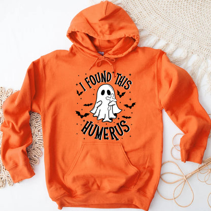 Teesdily | Boo Spooky Halloween Shirt,  I Found This Humerus Boo Trick Or Treat Tee Sweatshirt Hoodie Halloween Gift, Halloween Costume, Humor Shirt