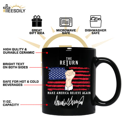 Teesdily | American Patriotic Shirt, The Return Patriotism Support Tee Sweatshirt Hoodie Mug, Patriotic Unisex Shirt