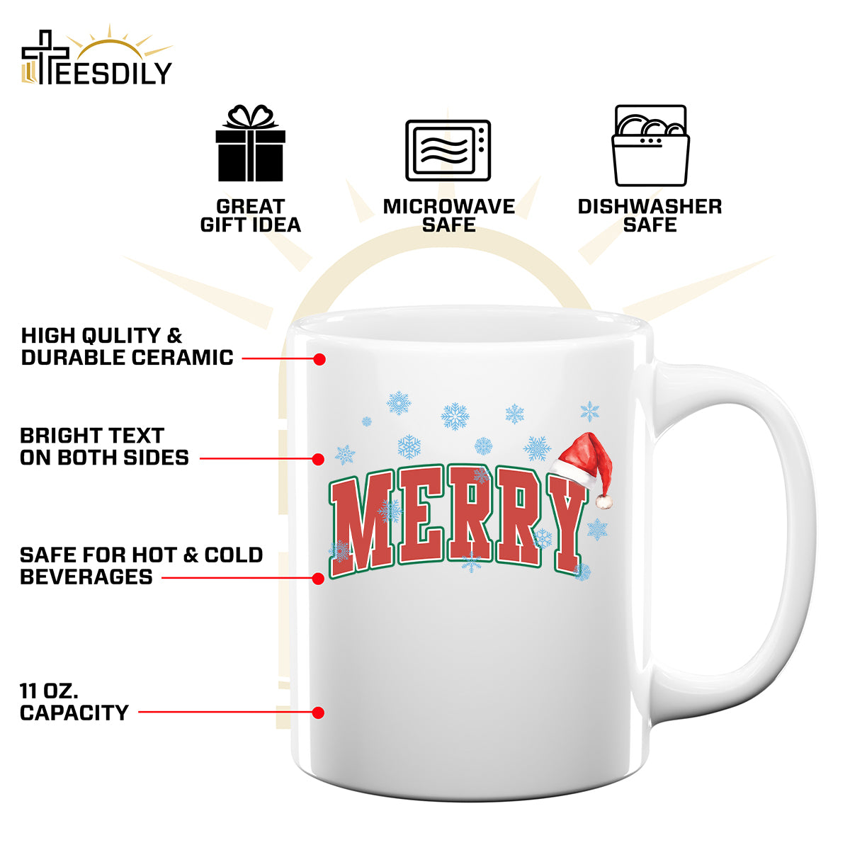 Merry Christmas Shirt, Merry Christmas Sweatshirt, Christmas Shirts, Cute Winter Sweater Hoodie Mug, Holiday Family Matching Shirt