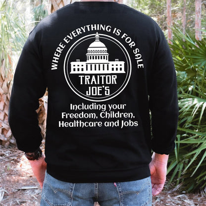 Teesdily | Freedom, Healthcare, Jobs, Children's Rights T-shirt, Where Everything Is For S&ale Shirt Sweatshirt Hoodie Mug, Trending Shirt