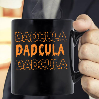 Teesdily | Dad Mom Halloween Shirt, Momster Dadcula Tee Sweatshirt Hoodie Mug, Momster Halloween Costume, Halloween Lovers Gifts, Mom Dad Gifts