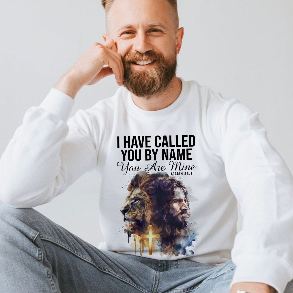 Teesdily | I Have Called You By Name You Are Mine Isaiah 43 1 Jesus Shirt, Unisex Tshirt Mug