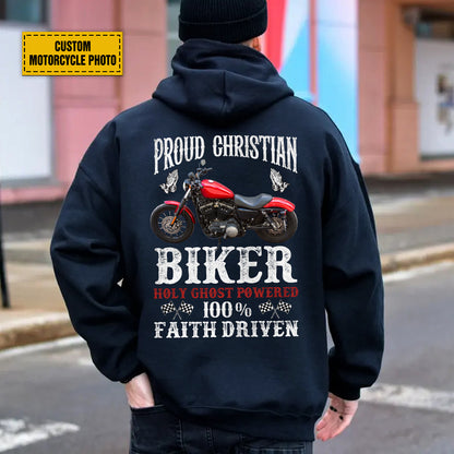 Teesdily | Christian Biker Customized Graphic Tees Men, Motorcycle Faith Driven Men's T-shirts Hoodie Sweatshirt Mug, Speed Lover Gifts, Biker Tops