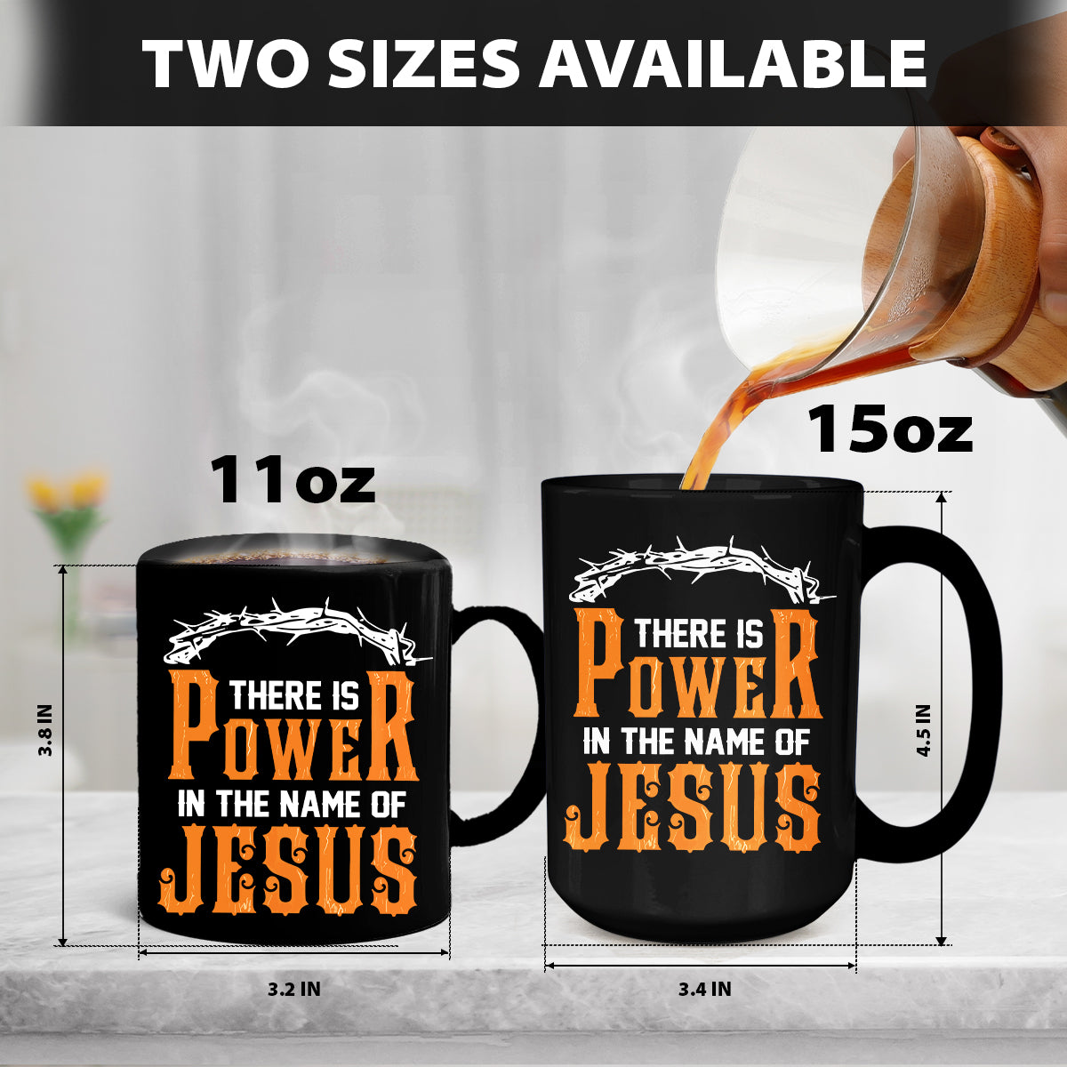 Teesdily | Jesus Crown Shirt, There Is Power In The Name Of Jesus Tee Hoodie Sweatshirt Mug, Christian Gifts, Inspirational Christian Tee