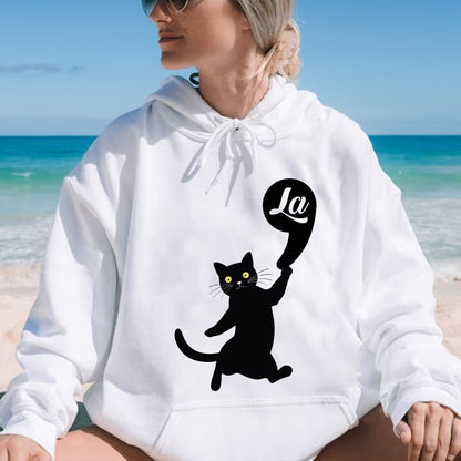 Teesdily | Cat Comma La Shirt, Childless Cat Lady Sweatshirt Hoodie Mug, Ka-mala 2024 T-shirt, Cute Cat Shirt, Women Powerful, Gift For Cat Lover