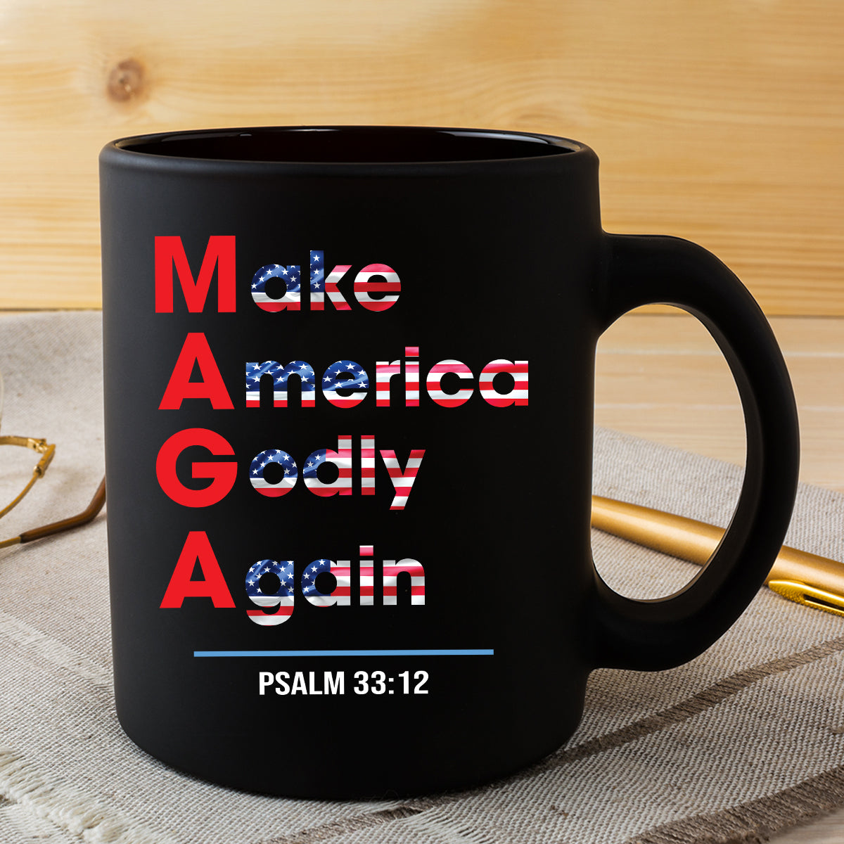 Teesdily | Jesus Patriotism American Shirt, Make America Godly Again Jesus Shirt, Jesus Lover Unisex Tshirt Hoodie Sweatshirt Mug, Christian Gifts