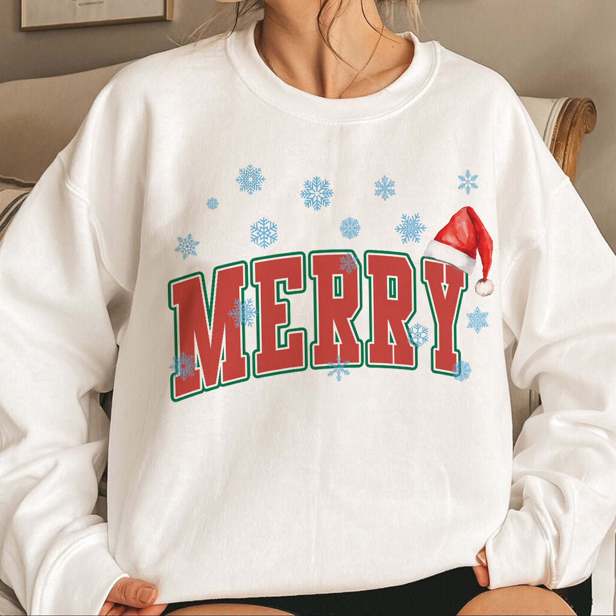 Merry Christmas Shirt, Merry Christmas Sweatshirt, Christmas Shirts, Cute Winter Sweater Hoodie Mug, Holiday Family Matching Shirt