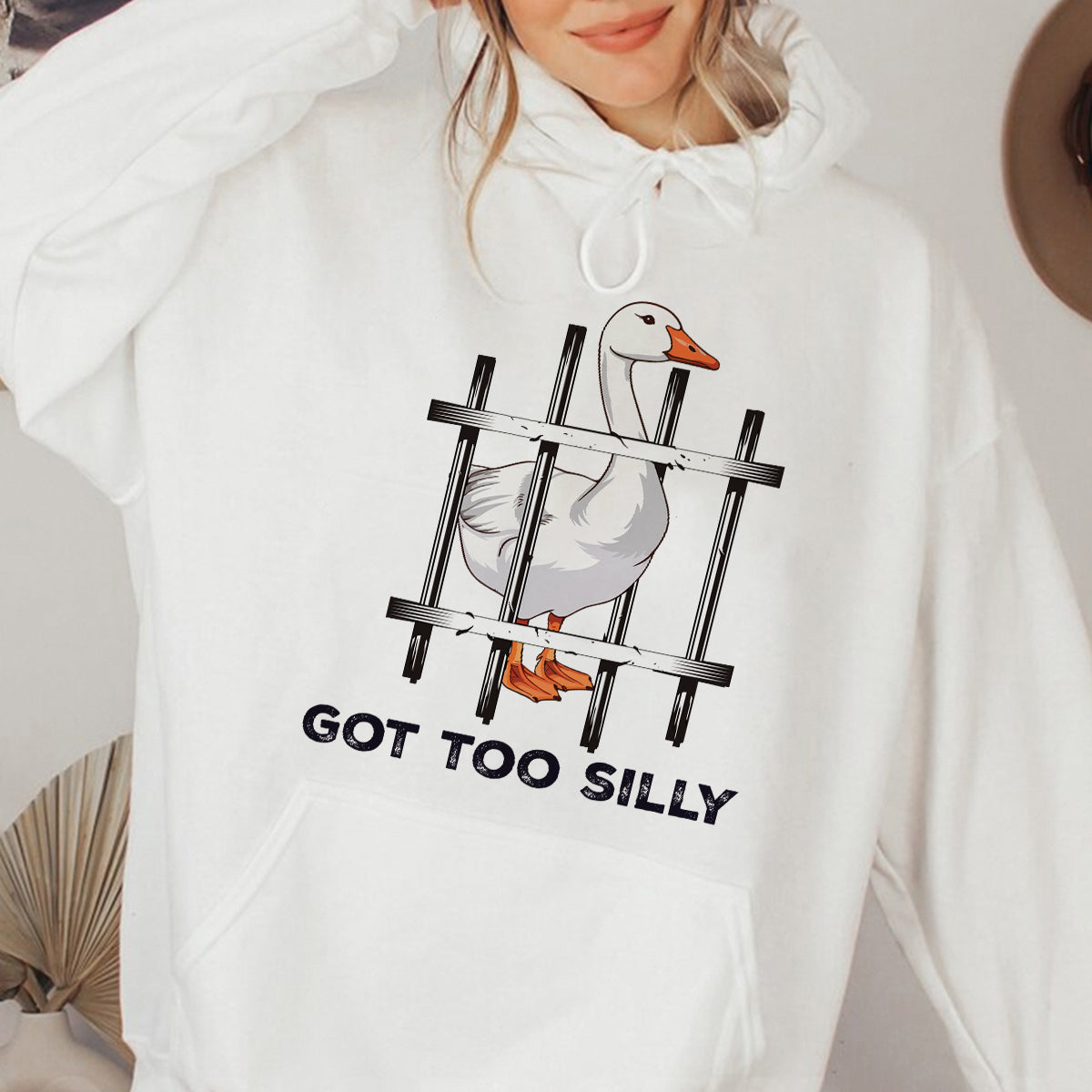 Teesdily | Silly Goose Shirt, Got Too Silly Sweatshirt Hoodie Mug, Silly Goose On The Loose T-shirt, Funny Meme Shirt, Got To Silly, Goose Lover Gift