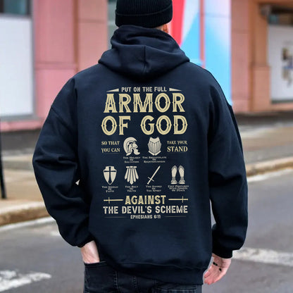 Teesdily | Put On The Full Armor Of God Ephesians 6:11 Jesus Shirt,  Armor Of God Unisex Tshirt Hoodie Sweatshirt Mug, Jesus Warrior Christian Gifts