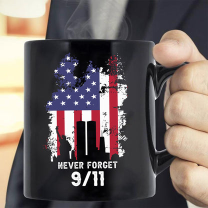 Teesdily | Patriot Day Shirt, Never Forget 911 T-shirt, The Statue Of Liberty American Flag Sweatshirt Hoodie Mug, Memorial Shirt, Remembrance Gift