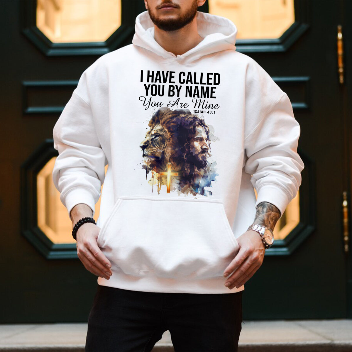 Teesdily | I Have Called You By Name You Are Mine Isaiah 43 1 Jesus Shirt, Unisex Tshirt Mug