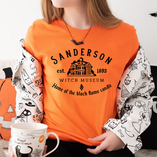 Teesdily | Witch Halloween Shirt, Witch Museum Halloween Tee Sweatshirt Hoodie Mug, Halloween Lovers Gift, Witch Shirt, Unisex Tee