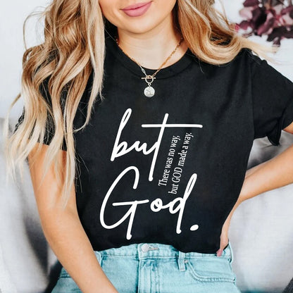 Teesdily | Jesus Christ Shirt, God Made A Way Tee Sweatshirt Hoodie Mug, Jesus Lovers Gifts, Christian Apparel, Jesus Unisex Tee