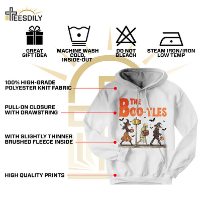 Teesdily | The Boo-tles Scabby Road Halloween Shirt, Boo Boo Spooky Season Sweatshirt, Stay Spooky Hoodie Mug, Halloween Gifts