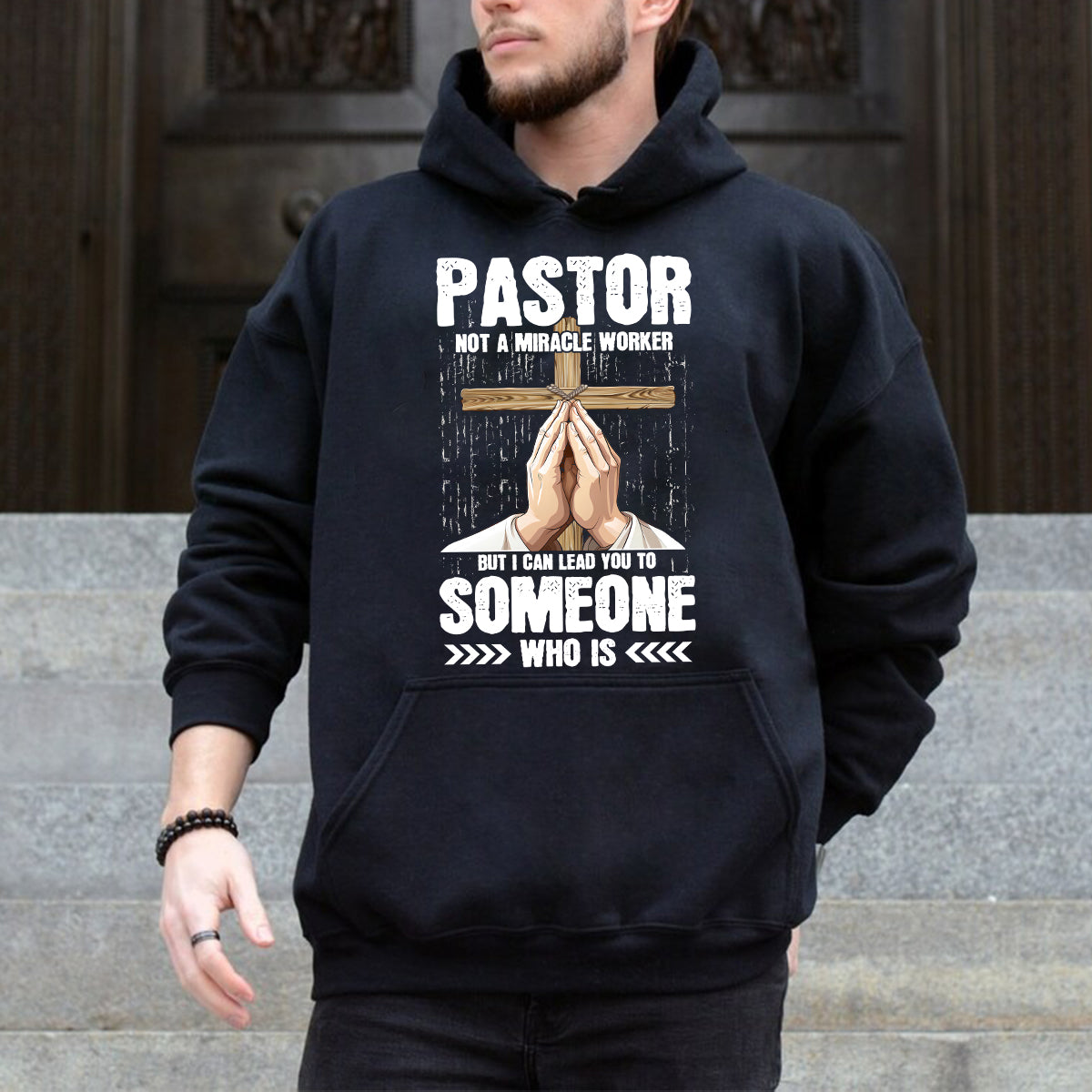 Teesdily | God Pastor Shirt, Pastor Not A Miracle Worker Shirt, Jesus Lover Gifts, Unisex Tshirt Hoodie Sweatshirt Mug